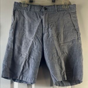 Perry Ellis Men's Charcoal Pleated Shorts